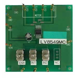 LV8549MCGEVB, Средства разработки интегральных схем (ИС) управления питанием 2-Chnl Full Bridge Driver IC Eval Board