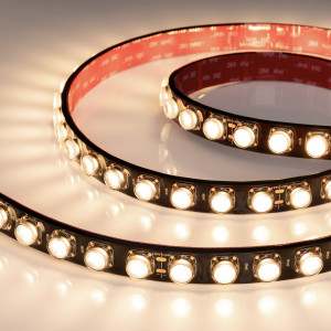 Лента герметичная FLT-PS-A42-BLACK-23mm 24V Warm3000 (21 W/m, IP67, 30deg, 5m) 040920, Светодиодная гибкая лента Wall Washer, герметичная IP67. Светодиоды 2835, 42 шт/м (210 шт на 5м), черная плата, скотч 3М. Цвет свечения ТЕПЛЫЙ 3000К, направленная линза с углом 30°, индекс цветопередачи CRI>80. Питание 24 В, мощность 21 Вт/м (105 Вт на 5