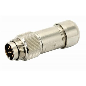 C091 31H012 202 4, DIN Connectors 12 POS SOLDER W 8-10, 5MM CABLE DI
