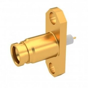 R222L10020, РЧ соединители / Коаксиальные соединители 2Hole-Fl Jack Recept Lim Detent C100
