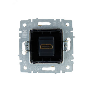 BRITE Розетка HDMI РHDMI-0-БрЖ жемчуг BR-H10-K36