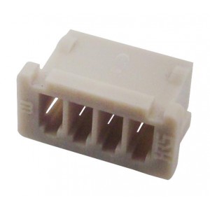 DF13-4S-1.25C, Корпус пазъема 1х4 контакта шаг 1.25 мм