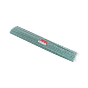 Термоусаживаемая трубка ТУТ нг 10/5 зеленая в отрезках по 1м PROxima tut-10-j-1m