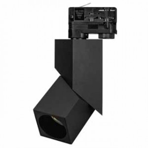 Светильник LGD-TWIST-TRACK-4TR-S60x60-12W Day4000 (BK, 30 deg) 026760(1), Светильник подвесной для треков/шин 4 провода, 12Вт. Цвет свечения ДНЕВНОЙ 4000K, световой поток 1000лм, CRI>90, угол свечения 30°, угол регулировки наклона 90°, угол поворота 355°. Корпус прямоугольный, металл, цвет черный, IP40. Размер LxWxH 60x60x195мм