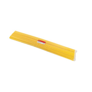 Термоусаживаемая трубка ТУТ нг 25/12,5 желтая в отрезках по 1м PROxima tut-25-y-1m