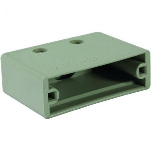 09670150411, Корпуса разъемов D-Sub  9P HOOD TOP ENTRY GY PLASTIC SLIM LINE