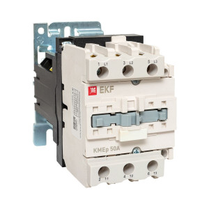 Контактор КМЭп малогабаритный 50А 24В DC 1NO 1NC PROxima ctr-s-50-24-nc-p