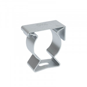 Держатель с крышкой д.50 мм, оцинкованная сталь 6044-A50