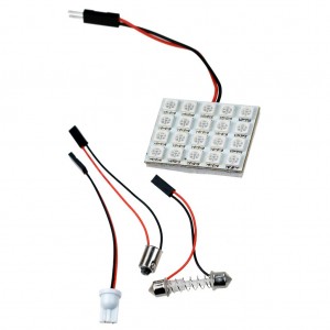 PCB-52*35-20SMD-Y-12V, LED модуль, 52*35-20SMD, 12В, Жёлтый