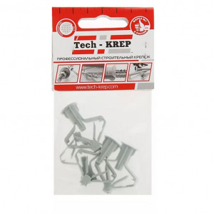 Дюбель (анкер) Бабочка полипропилен 10х50 (уп.4шт) 111488