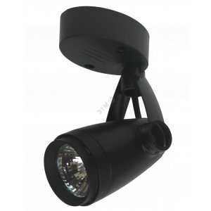 OL5 GU10 BK Светильник Накладной, черный (50/600) Б0044272