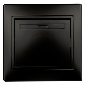 Переключатель Plano 1-108-05 промежуточный, 10А-250В, IP20, СУ, антрацит Б0053823