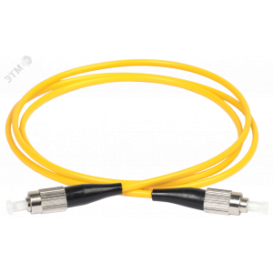 Патч-корд оптический 9/125 (OS2) FC/UPC-FC/UPC (simplex) 15м FPC09-FCU-FCU-C1L-15M