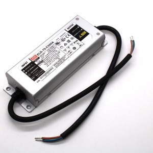 ELG-75-C350A, AC-DC, 74.9Вт, IP65, вход 100…305В AC, 47…63Гц/142…431В DC, ККМ, выход 107…214В/350мА, изоляция 3750В AC, в кожухе 180х63х35.5, -40…+85°С (корпус), рег. выхода