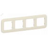 FLITE ARTISTIC Рамка 4-местная РУ-4-А-ФлСл сливочный IEK FI-M42-31-20-K86