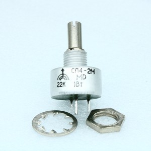 СП4-2Ма 1 А 2-20    22К, Резистор переменный подстроечный непроволочный 22кОм 1Вт