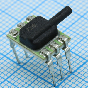ABPDJNN600KGAA5, Датчик давления монтаж на плату 0кПа...600кПа манометр 6-Pin DIP-модуль