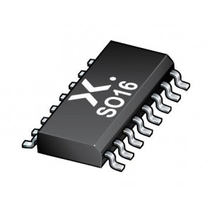 74HC4852D,118, Мультиплексор/демультиплексор сдвоенный 4-к-1 16SOIC