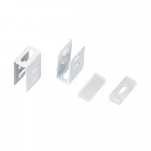 Заглушка ARL-MOONLIGHT-1004-CAP-SET-SL 028077, Комплект металлических заглушек с силиконовыми вставками для гибкого неона MOONLIGHT, сечение 10х4мм. В комплекте заглушка с выводом под кабель питания, глухая заглушка и две металлические клипсы. Использовать с герметиком. Заменяется на 040995.