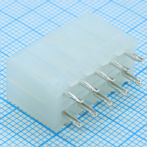 1-1586037-0, Зажим на провод вертикальный HDR 10 контактов