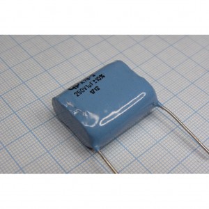 К78-2-250-1.0  10%, Конденсатор полипропиленовый 250В 1мкФ  ±10%
