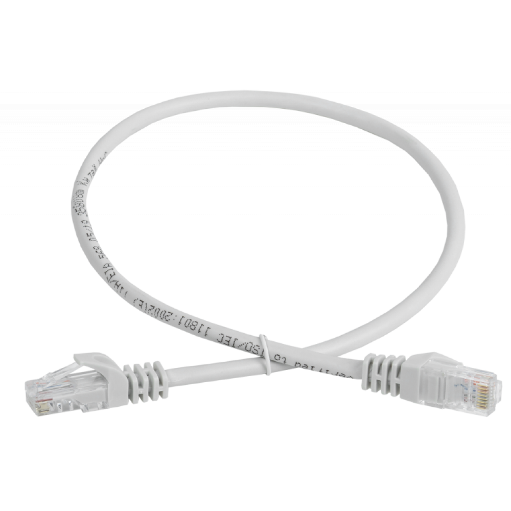 Изображение товара Патч-корд кат.5E UTP 2м серый PC01-C5EU-2M-G