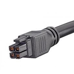 245136-0405, Кабели для датчиков / Кабели для приводов MEGAFIT 4CKT CBL AY DR OVRMLD 0.5M BLK