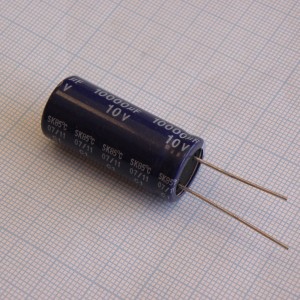 SK010M10K0B7F-1636, Конденсатор радиальный 10000мкФ 10В ±20% 16*36