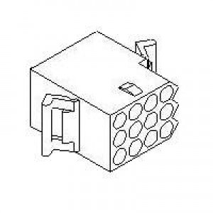 03-09-1126, Штыревые и гнездовые соединители RECEPTACLE W/DETENT