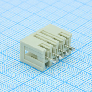 8EDGVC-3.5-04P-11-01A(H), Разъемный клеммный блок на плату серия 8EDGVC шаг 3.5мм 04 контакт(-ов)