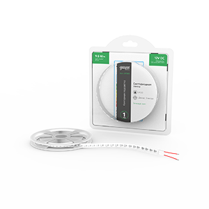 Лента Basic LED 2835/120 12V 9,6W/m 624lm/m зеленый 8mm IP20 3m 1/100 BT068