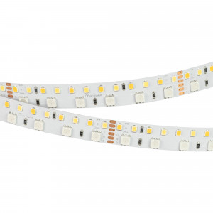 Лента RT-BA180-15mm 24V RGBW-MIX (28.8 W/m, IP20, 5060/2835, 5m) 022707(2), 5-цветная RGB+W+WW лента LUX, светодиоды RGB smd 5060 + smd 2835, 180шт/м (900шт на 5м), белая плата 15мм, скотч 3М. Цвет RGB+БЕЛЫЙ 5800-6500К+ТЁПЛЫЙ 2600-2800К, угол 120°. Питание 24V, мощность 4,8 Вт/м на каждый канал R/G/B, каждый БЕЛЫЙ канал 7,2 Вт/м.