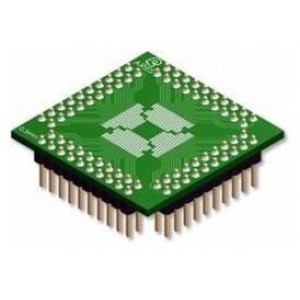 LCQT-QFP0.8-44, Панели и адаптеры QFP Prototyp Adaptor 44 contact 0.8 pitch