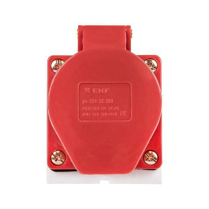Розетка скрыт. уст. 32А 380В 3P+РЕ+N IP44 (425) ps-425-32-380