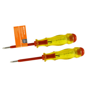 Отвертка-пробник (индикатор) с комбинированным жалом 160 мм, "ЭкспертЭлектрик" SQ1015-0003