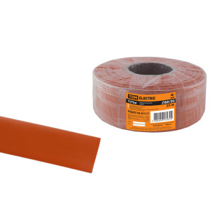 Термоусаживаемая трубка ТУТнг 60/30 красная (25 м/ролл) SQ0518-0117