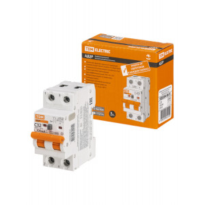 Диф.автомат АД2P 2Р С32 100мА 6кА тип АС SQ0204-0615