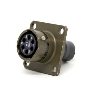 MS3122E10-6S, Круговой мил / технические характеристики соединителя 6P BOX MOUNT RECEP SOCKET CRIMP SZ 10
