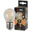 Лампа светодиодная F-LED P45-7W-827-E27 (филамент, шар, 7Вт, тепл, E27) (10/100/3000) Б0035591