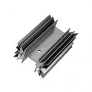 530001B02500G, Радиаторы Extruded Style Heatsink for TO-218, Large Radial Fins, Vertical Mounting, 8 n Thermal Resistance, Black Anodized, 2.67mm Hole, 63.5x21.59x3.66mm