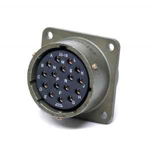 PT02C-12-8P, Круговой мил / технические характеристики соединителя 8P Size 12 Box Mount Pin Receptacle