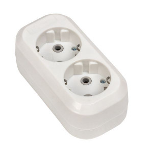 Колодка 2 гн. 16А 3,5кВт с/з Эксперт PROxima AKB16-2