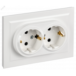 BRITE Роз. 2-я с з/к/ш 16А в сб. РСш12-3-БрБ бел. BR-R24-16-K01-F-PRO