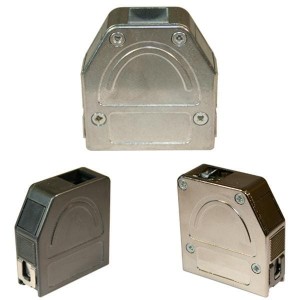 955-025-030R121, Корпуса разъемов D-Sub  25P 180/30D Qk Lock Die Cast