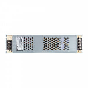 Блок питания ARS-120-24-LS (24V, 5A, 120W) 026170(2), Источник напряжения с гальванической развязкой для светодиодных изделий. Входное напряжение 200-240 VAC. Выходные параметры: 24 В, 5 А, 120 Вт. Встроенный PFC >0.5. Негерметичный алюминиевый сетчатый корпус IP 20. Габаритные размеры длина 225 мм, ширина 5