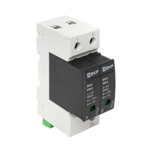 Ограничитель импульсных напряжений ОПВ-D/2P In 5кА 275В с сигн. PROxima opv-d2