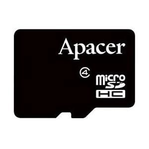 AP8GMCSH4-B, Карты памяти MicroSD Card 8GB COM CLASS 4 w SD ADP