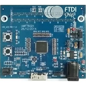 UMFT602X-B, Средства разработки интерфейсов USB 3.0 UVC Class 32 bits FIFO FMC