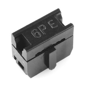 PRT-10651, Принадлежности SparkFun Ribbon Crimp Connector - 6-pin (2x3, Female)