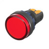 Сигнальный индикатор со встроенным  диодом 9-24В, красный M22L-F24RPP